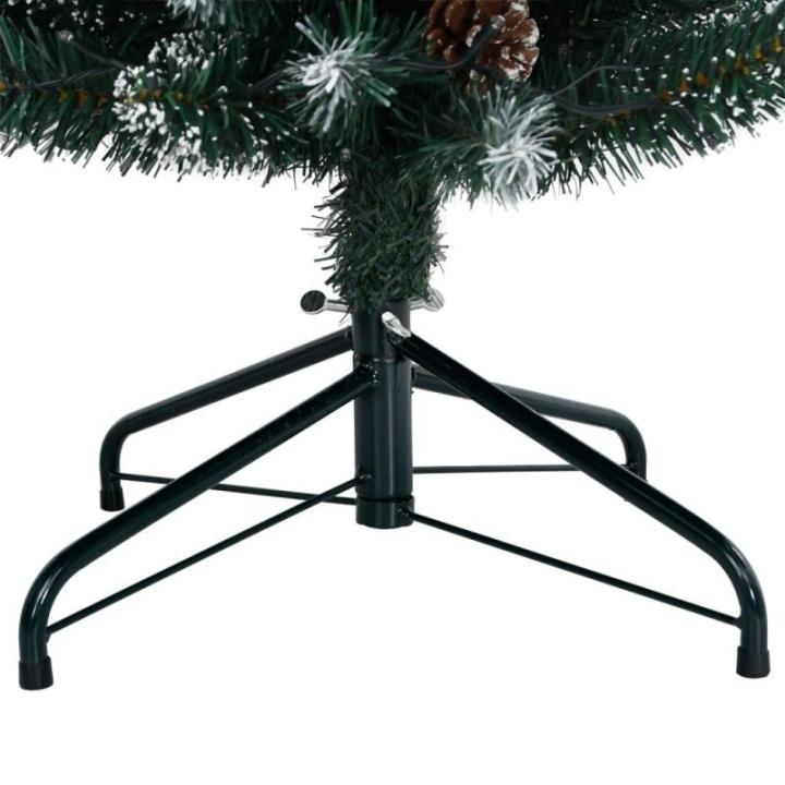 Künstlicher Weihnachtsbaum Schlank Tannenbaum Christbaum Dekobaum, Weihnachtsschmuck Weihnachtsdeko, 150 LEDs 150 cm