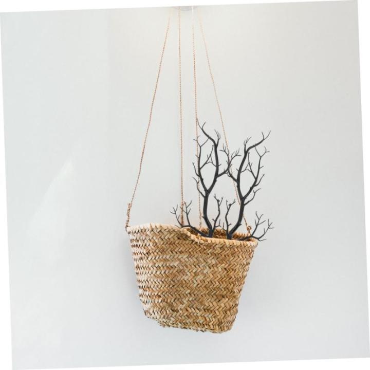 12 STK Halloween-Korallentote Zweige Rentiergeweihzweig gefälschter Laubpflanzenbaum Halloween-Party-Dekoration Kunststoffzweige Simulationszweig Zweige Dekor Plastik Black