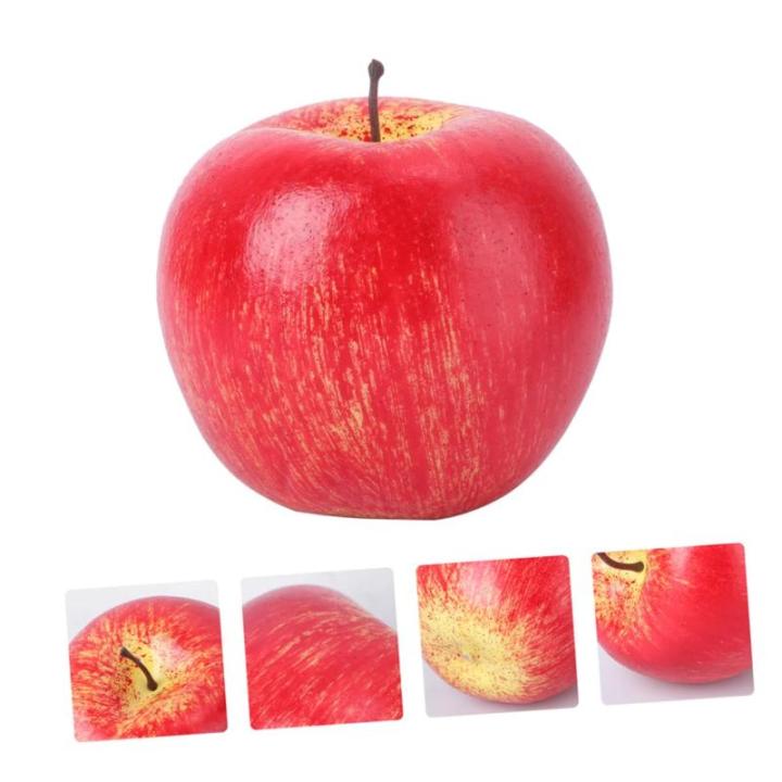 1 Satz Künstlicher Apfel Künstliche Rote Mini-äpfel Modell Künstliche Früchte Künstliches Modell Wohnungsdeko Wohnraumdeko Simulation Äpfel Modell Simulierte Fruchtmodelle P