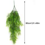 2 stuks hangende bamboe, kunstmatige nepplanten, wandhangende planten, groen voor huis, tuin, balkon, poortdecoratie