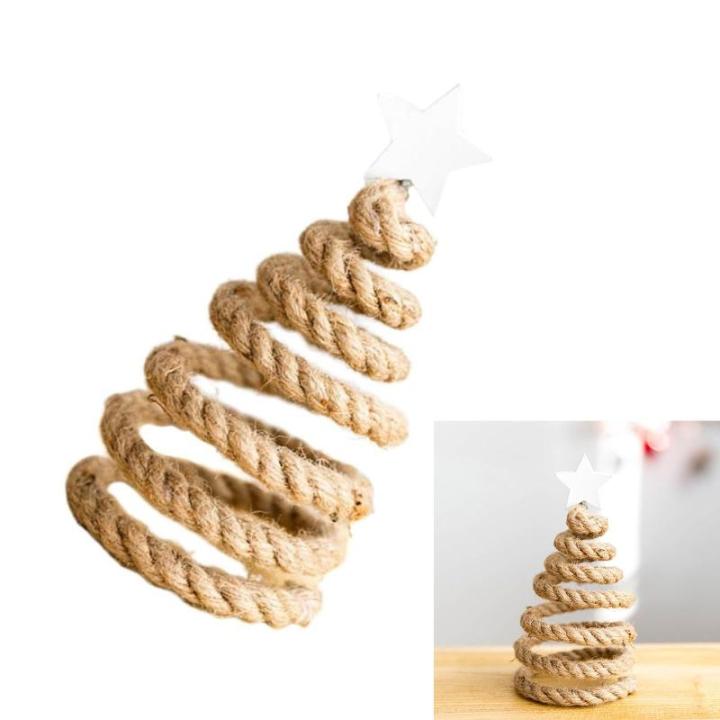 5 Stück Moderne Miniatur Weihnachtsbaumdekoration Kompakt Festliche Präsentation Für Büro Schreibtisch Und Bücherregal