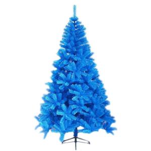 Weihnachtsbaum feiertagsdekoration blau künstlicher Weihnachtsbaum Weihnachtsbaum Festliche Dekoration neues Jahr o Weihnachtsbaum das Neue
