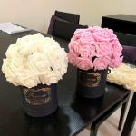 8Cm Rose Bloemen Bruids Boeketten Voor Bruiloft Tafel Thuis Party Decoraties Diy Plakboek Benodigdheden (A,30 Stks)