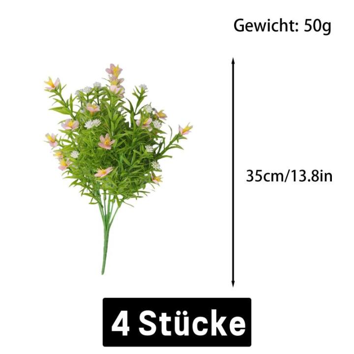 0812 Kunstbloemen, kunstbloemen als echt lente, decoratieve bloemen, kunstbloemen, roze, kunsttakken voor bloemstuk, woondecoratie, 140 stuks