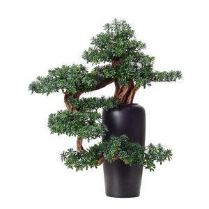 Künstlicher Bonsai-Baum Künstlicher Bonsai-Baum, künstliche Pflanze mit Keramiktopf, Innen-Desktop-Dekoration, Kunsthandwerk, Ornamente, künstliche Pflanze for die Dekoration d