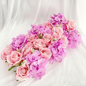 Perfekt für den Innen- und Außenbereich, künstliche Blumen-Wandpaneele zur Dekoration (12#)