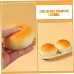 Fake Kuchen künstliche Kuchen 5 Stücke Simulierte Brot Künstliche Modell Simulation Brot Gefälschte Lebensmittel Dekorationen Für Shop-Display Realistisches Essen