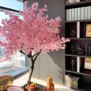 Künstliche Kirschblütenbaum, falsche Kirschsimulation Wunsch Baum innen im Freien Home Wedding Hotel Einkaufszentrum Dekor Dekoration 1m