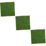 3st Künstliches Künstliches Moos Dekorativer Rasen Landschaftsdekor Landschaftsgestaltung Dekorative Requisite Gefälschte Grasmatte Glasflasche Chemische Faser Kunstrasen