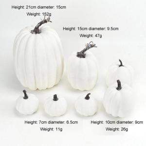 7 Stück Kürbis Herbst Deko Kürbisse Zierkürbisse Herbstdeko Herbstdekorationen Künstliche Kürbisse Für Herbst Thanksgiving Halloween Feiertagsparty Dekoration Halloween Deko