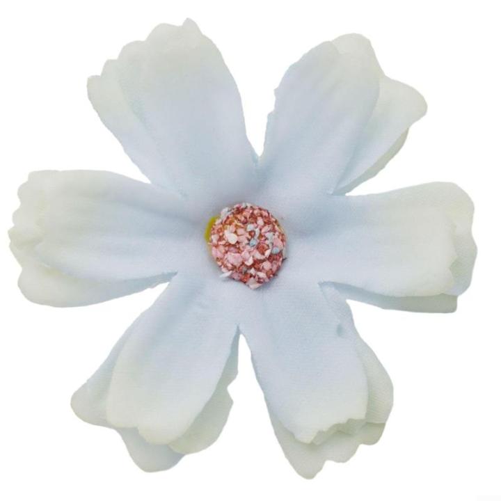 10 Stück Weihnachtsblumen-Weihnachtskränze, Weihnachtsbaum-Party-Dekoration, atemberaubende Blumendekorationen zum Schmücken von Weihnachtsbäumen (50 Stück)