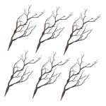 18 STK Halloween-Dekorationssimulationsanlage kunstpflanze Halloween Dekoration DIY Bastelzweige gefälschtes Zweigzubehör Links einmachgläser Vase füllende Zweige Halloween-Pfl