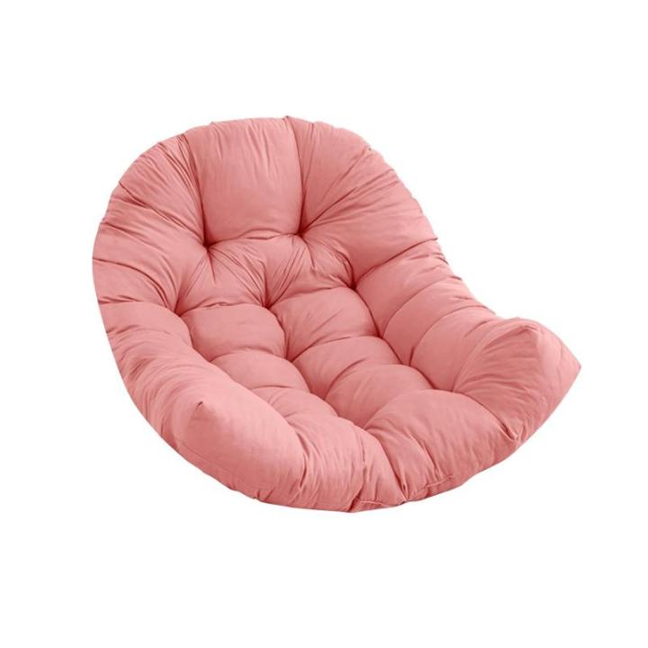 Eierstuhlkissen, Hängekorb-Sitzkissen, Terrassen-Hängemattenkissen, weiches Hängestuhlkissen für die Balkonterrasse, ROSA