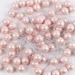 60 Stück Künstliche Beeren 12mm,Dekorative Beerenstiele,Beeren Früchte,für DIY Handwerk Dekoration,Weihnachtsbaum Weihnachtskranz Tischdeko,Hochzeit,Home Decoration,Dunkelrosa