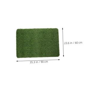 Kunstrasenteppich Synthetisches Künstliches Gras Gefälschte Grasmatte Hundegrasmatte Vordertürmatte Aus Künstlichem Gras Grüner Rasenteppich Green Polypropylenfaser (Polypropy