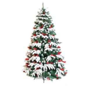 6 Fuß hochwertiger, schneebedeckter/beflockter, unbeleuchteter Weihnachtsbaum, aufklappbarer künstlicher Weihnachtskieferbaum, Weihnachtsdekoration mit Metallständer und