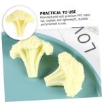 4 Stück Blumenkohl Modell Künstliches Gemüse Brokkoli Künstlicher Brokkoli Lebensechte Brokkoli Brokkoli Spielzeug Simulation Brokkoli Dekorativer Brokkoli