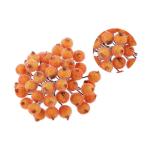 200pcs künstliche Beere Stängel gefrostete Obstbeeren Weihnachtskranzzubehör Mini Weihnachten Beeren Picks Blumenzweig Weihnachtskranz Dekorationen für Urlaub Dekoration Party,