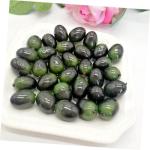 30st Olivenimitat Dekoration Mit Künstlichen Früchten Olive Dekorationen Künstliche Früchte Obstdekor Olivenschimmel Olivenornament Spielzeug Aus Künstlichen Früchten Plastik