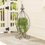 Kunstmatige planten Ficus Pumila Hangplant Kamer Wand Decoratie Aesthetische Kunstplant, Hoogte 35,5 cm, in Hanglamp