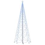 LED-Weihnachtsbaum mit Erdnägeln Tannenbaum Lichterbaum Weihnachtsdeko Beleuchtung Außen Beleuchtet Lichterkette 1400 LEDs Blau 5 m