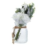 1 Satz Simulierte Vasenornamente Hochzeit Blumenarrangement Künstliche Pflanze Mit Vase Heimdekoration Kunstblumen Mit Vase Blumenarrangement Strauß Künstliche Blumen Seidentuch
