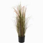 Kunstgras decoratief gras hoog, groot als echt vossenstaartgras, hoogte: 70 cm kunstgras gras grassen arrangement kunstplant kunstplant kantoor decoratie plastic planten, roze