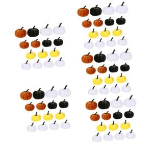 75 STK künstlicher Kürbis Künstliche Kürbisse Pumpkin Decoration Pumpkin Ornament Kürbismodell Lint Fake Kürbis hochzeitsdeko Zubehör für Themenpartys lebensechter Kürbis 