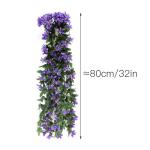 2 stuks hangplanten, , hangende kunstplanten, voor huismuur, binnen en buiten, tuin, bruiloft, balkon, manddecoratie