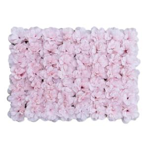 1 stuk 40 cm x 60 cm bloemenwandpaneel, , wandpaneel, bloemen, achtergrond, voor bruiloft, verjaardag, feest, woondecoratie, wanddecoratie, lichtroze E
