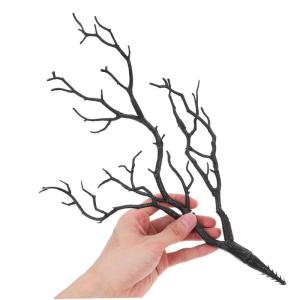 2st Halloween-Dekoration Äste Künstlicher Trockener Pflanzenzweig Vasenfüller Geweihzweige Landschaft Getrocknete Zweige Kleiner Dekorativer Zweigzweig Halloween-Baum Plastik Bl