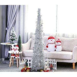Weihnachtsbaum, 120 cm, künstliche Innen-Weihnachtsdekoration, Kinder für Schlafzimmer, Kinderzimmer, Wohnzimmer, Party, blau, 1,2 m (Weihnachtsbaumgeschenke) (rot 1,2 m) Das
