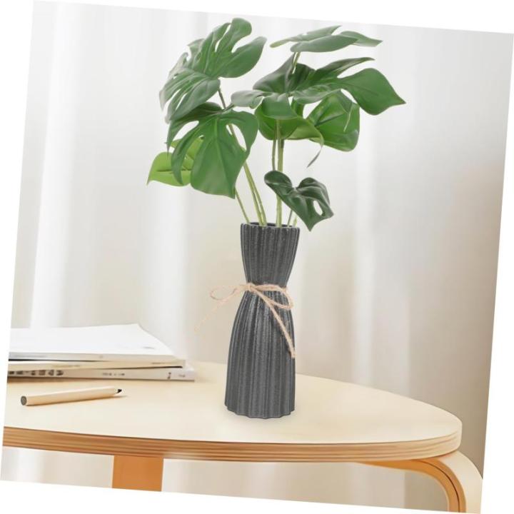 Büro-Faux-Pflanze Lebendiges Monstera-dekor Lebendige Künstliche Pflanze Kunstpflanze Für Den Haushalt Café-dekor Künstliche Monstera-Pflanze Tischplatte Kunstpflanze Plastik 