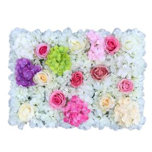 1 stuk 40 cm x 60 cm bloemenwandpaneel, , wandpaneel, bloemen, achtergrond, voor bruiloft, verjaardag, feest, woondecoratie, wanddecoratie, kleurrijk A
