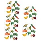40 STK Obst- und Gemüsemodell Restaurant-Display-Gemüse Künstliche Früchte pflanzendeko genschenkideen künstliche Pflanzen kunstpflanze simuliertes Gemüse künstliche Gemüse
