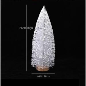 Christmas Tree Tannenbaum KüNstlich Dekoration for Den Innenbereich Mit Albero Di Natale Ovale Bianco Nevoso ChristbäUme Sztuczna(26cm)