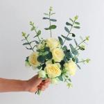 Kunstblumen Elegante künstliche Pfingstrosen aus Seide für Hochzeitssträuße und Tafelaufsätze – Tafelaufsatz-Arrangements für die Partydekoration für jeden Anlass