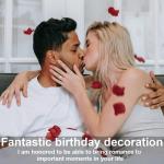 Kunstrozenblaadjes, 1000 stuks, romantische decoratie, bruiloft en slaapkamer, mooie rozenblaadjes als verjaardagscadeau voor hem, fantastische verjaardagsdecoratie, donkerrood