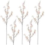 Faux Cherry Blossom Zweige 5pcs 39 Zoll realistische Kirschblütenstiele mit 4 Stielen Seidenkirschblütenblumenzweige für Vase Long Stiele Fake Blumen Vase Arrangements Style11