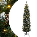 Kunstkerstboom, slank, dennenboom, decoratieve boom, kerstversiering, 300 leds, 180 cm