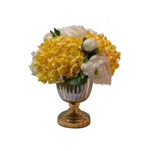 Kunstblumen Künstliche Blume im Topf, künstliche Blumen im europäischen Stil, künstliche Blumen, Tischdekoration, Heimdekorationszubehör für jeden Anlass