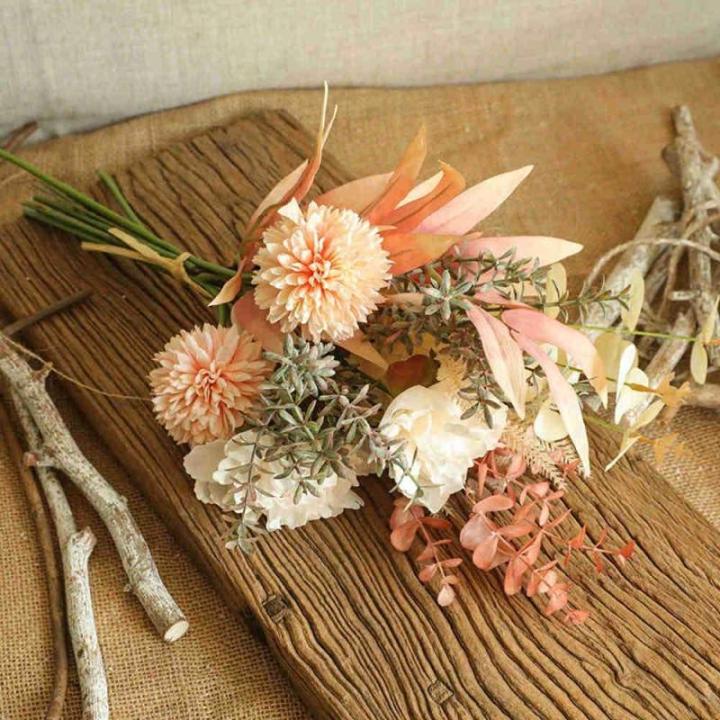 Kunstbloemen, hortensia, , decoratie, zijden bloemen, boeket, kunstbloemstukken, bruiloft, kamerdecoratie, roze