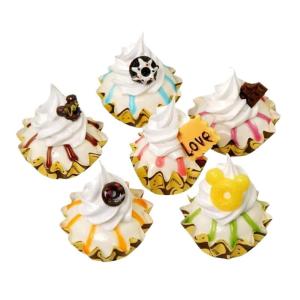 Fake Kuchen künstliche Kuchen 6 Stücke Künstliche Kuchen Realistische Simulation Nachahmung Gefälschte Lebensmittel Desserts Modell Für Geschäfte Decor Realistisches Essen