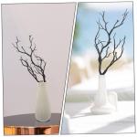 6St Faux Geweih Zubehör künstliche Geweihe Äste Baum künstliche Geweihzweige kunstpflanze kunstplflanze swor DIY-Zweige für Blumenarrangements Vase-Zweig-Dekorationen Plastik 