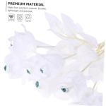 8st Augenblumenarrangement Dekoration Augäpfel Halloween- Alien Aufblasbar Coole Sachen Für Dein Diffusor Fälschung Gefälschte Pflanzen Weinreben-dekor Polyester Weiß