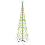 Led-kerstboom, dennenboom, lichtboom, kerstdecoratie, verlichting, buitenverlichting, lichtketting, outdoor, kegelvorm, meerkleurig, 3000 leds, 230 x 800 cm