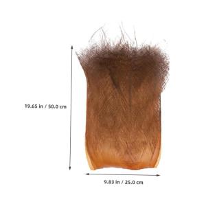 5st Simulierte Mit Brauner Rinde Künstliche Rinde Tank-Hintergrund Rinde Dekoration Dekor Aus Pflanzenrinde Realistische Baumrinde Palmenrinde Coffee Natürliche Braune Seide