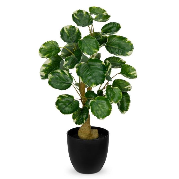 45 cm kleine , in pot, decoratieve planten in pot, zoals echt, Chinese geldplant, plastic planten voor woonkamer, slaapkamer, kantoor, decoratie