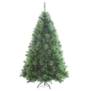 Premium Fichten-Weihnachtsbaum mit Metallständer, 1,8 m, grün, unbeleuchtet, klassische Urlaubsdekoration