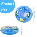 10 stuks kleine zwemringen, miniatuurdecoraties, mini-reddingsring, mini-zwemring, miniatuurornamentset, decoratieve zwemringmodellen voor zwembad, cake, meubels, decoratie (groen,